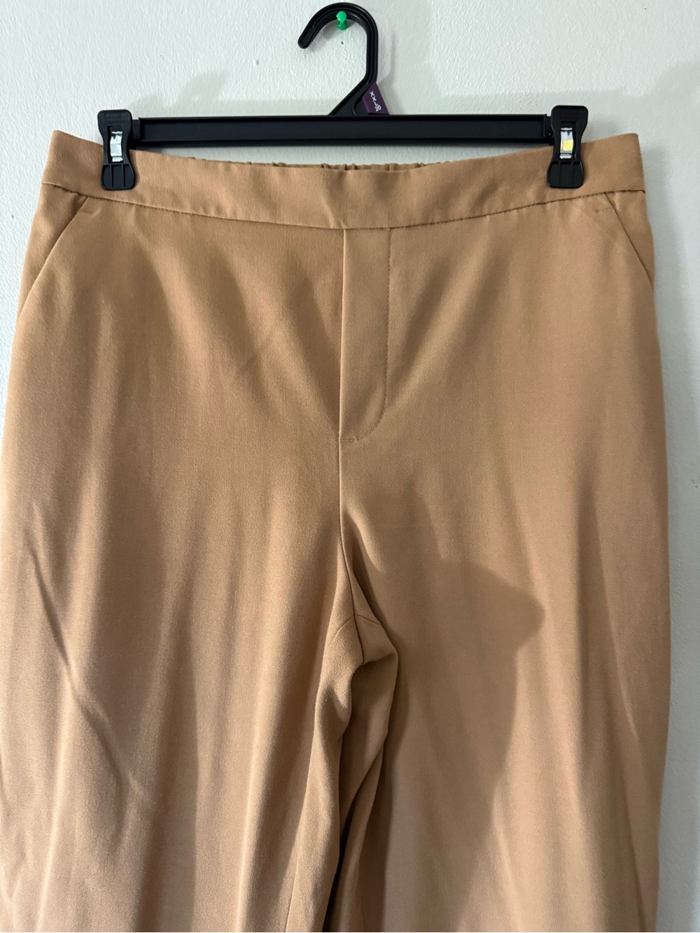 Banana Republic Women’s Size 12 Camel Tan Straight Leg Dress Pants Trousers - Picture 7 of 10